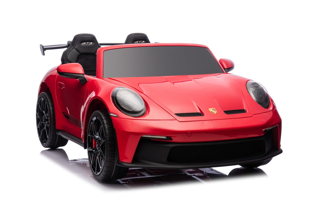 Licencirani auto na akumulator Porsche 911 GT3 STRONG - dvosjed - crveni