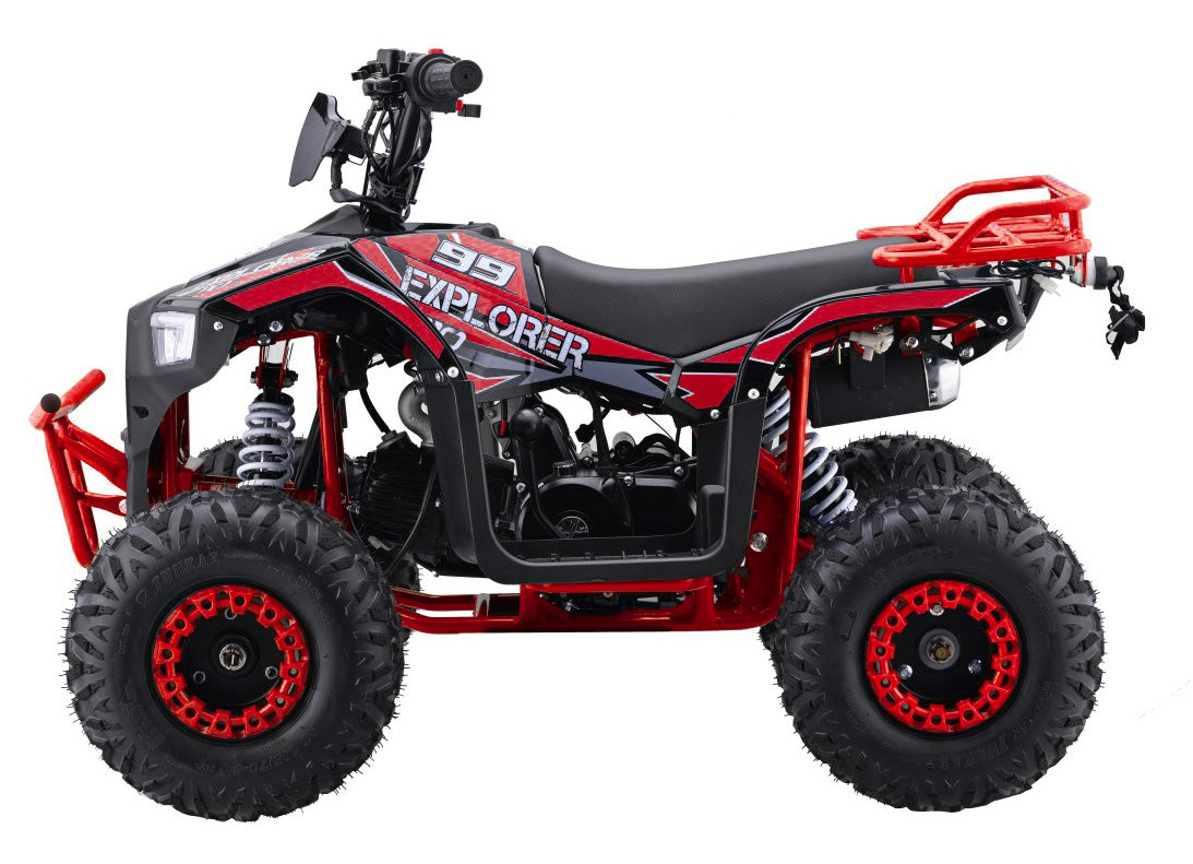 Quad na benzin 110CC EXPLORER - crveni