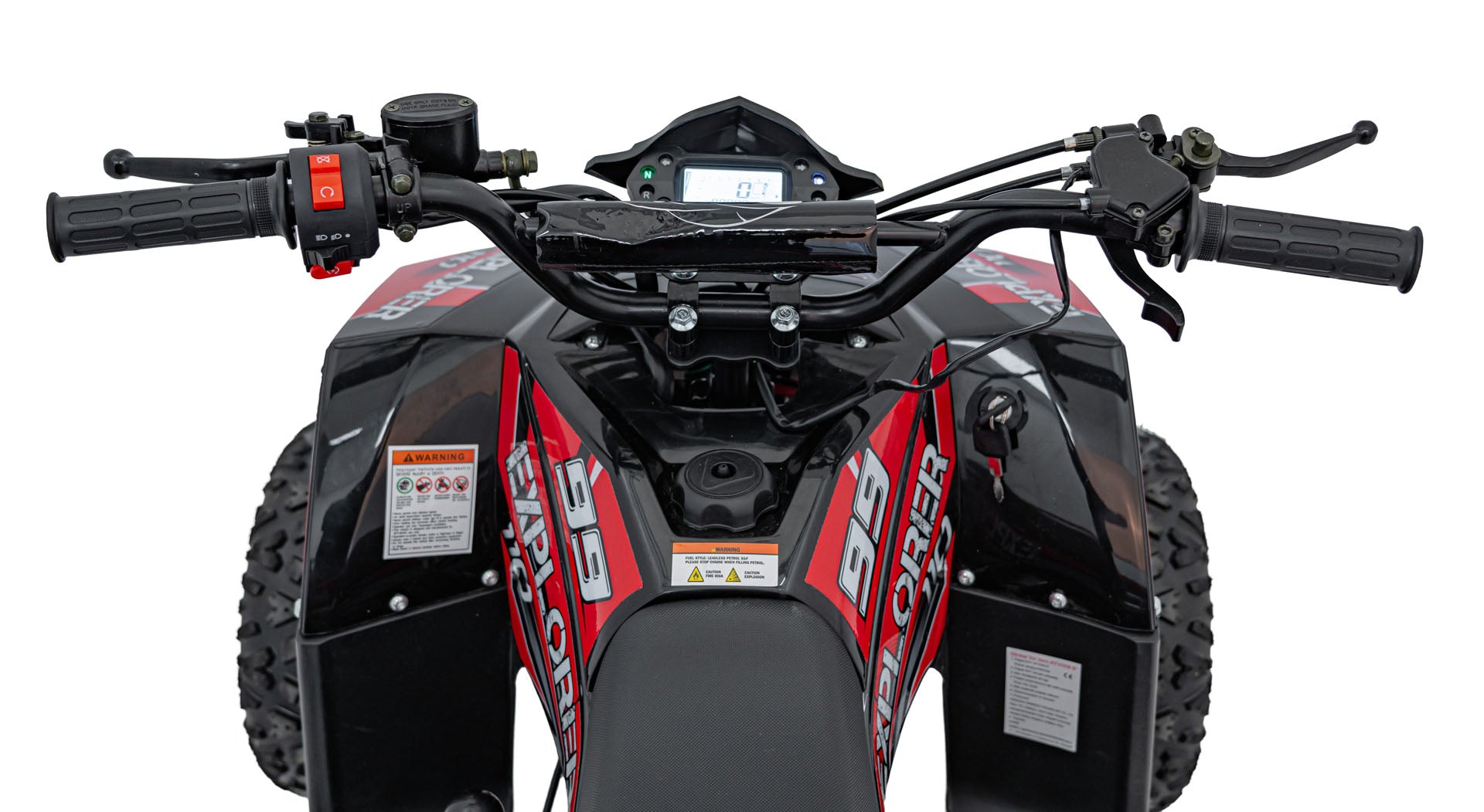 Quad na benzin 110CC EXPLORER - crveni