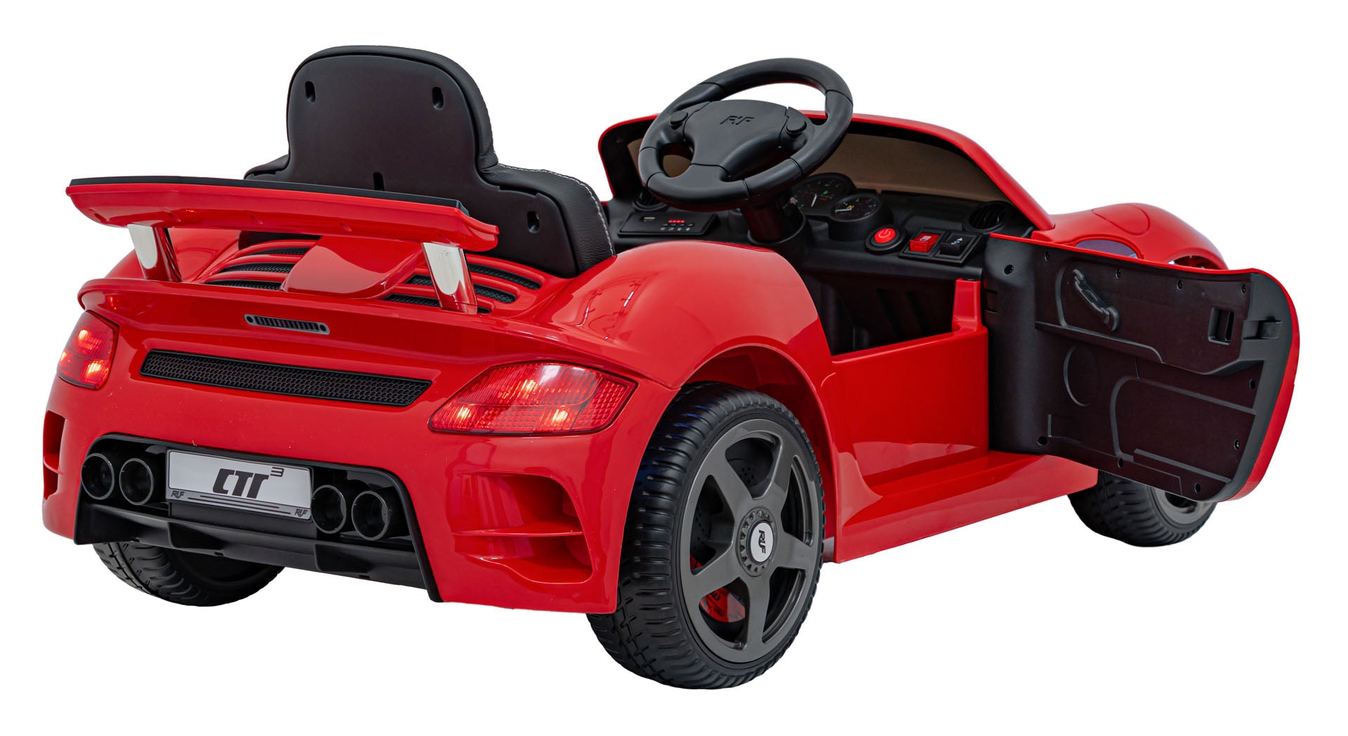 Licencirani auto na akumulator RUF CTR3 - crveni
