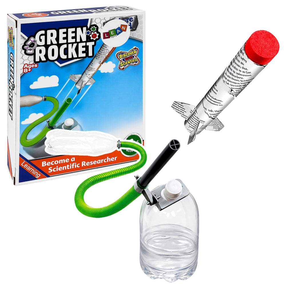 Educational DIY Compressed Air Rocket