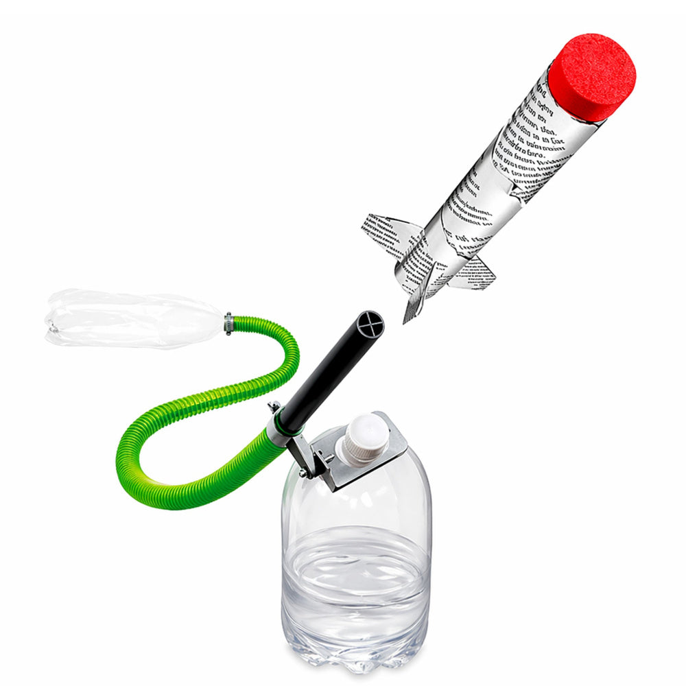 Educational DIY Compressed Air Rocket