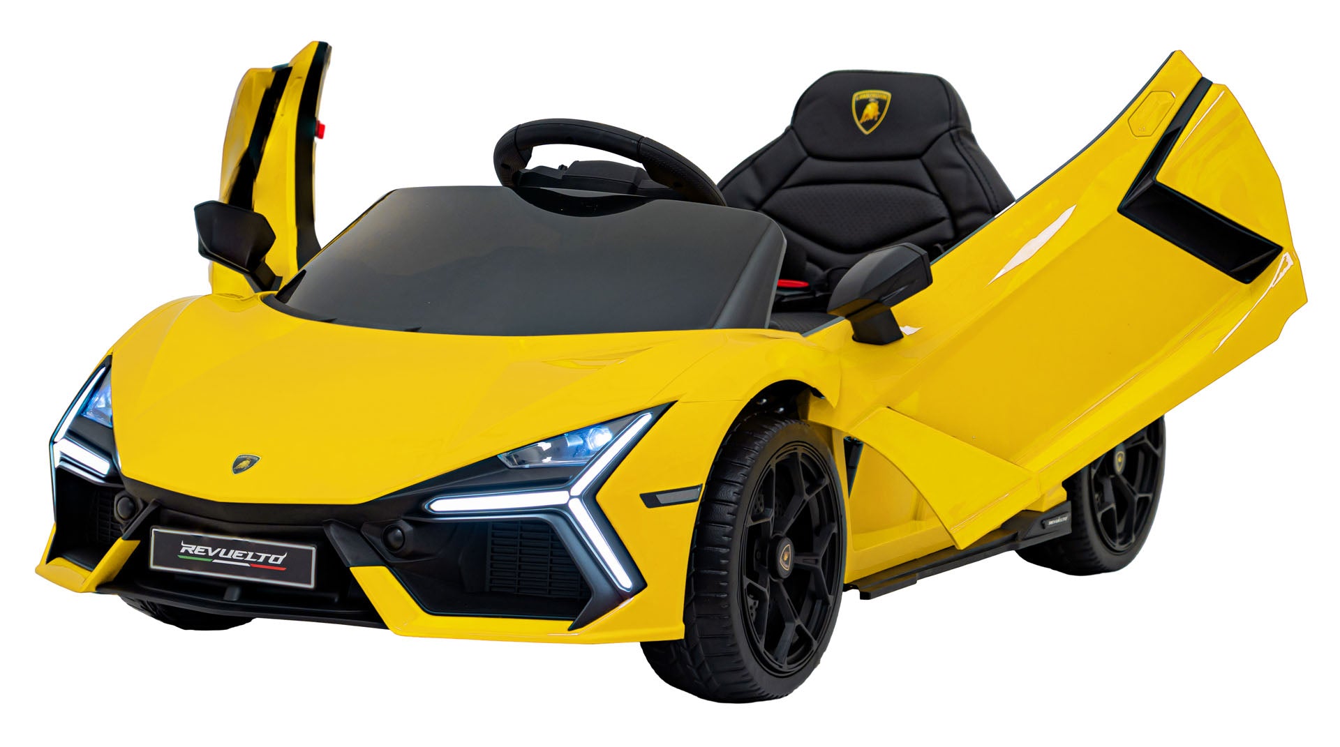 Licencirani auto na akumulator Lamborghini Revuelto 4x4 - žuti