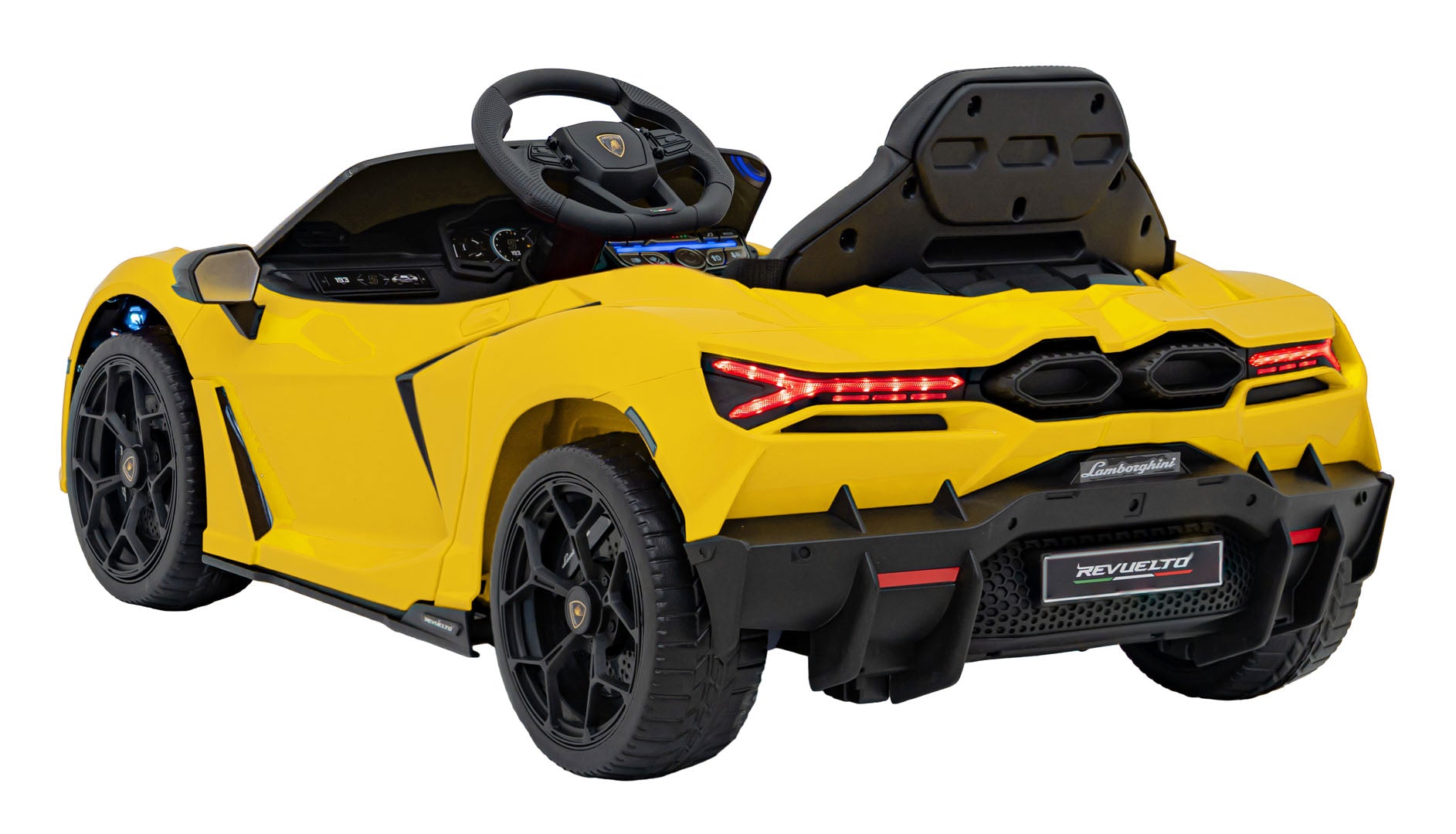 Licencirani auto na akumulator Lamborghini Revuelto 4x4 - žuti