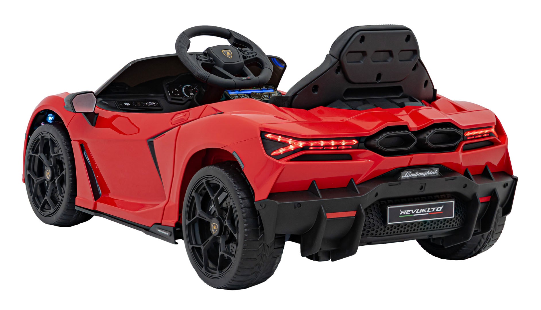 Licencirani auto na akumulator Lamborghini Revuelto 4x4 - crveni