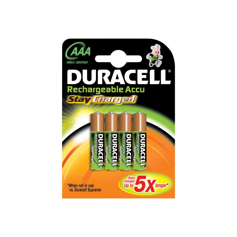 Duracell StayCharged AAA (4pcs) Punjiva baterija Nikal-metal-hidrid (NiMH)