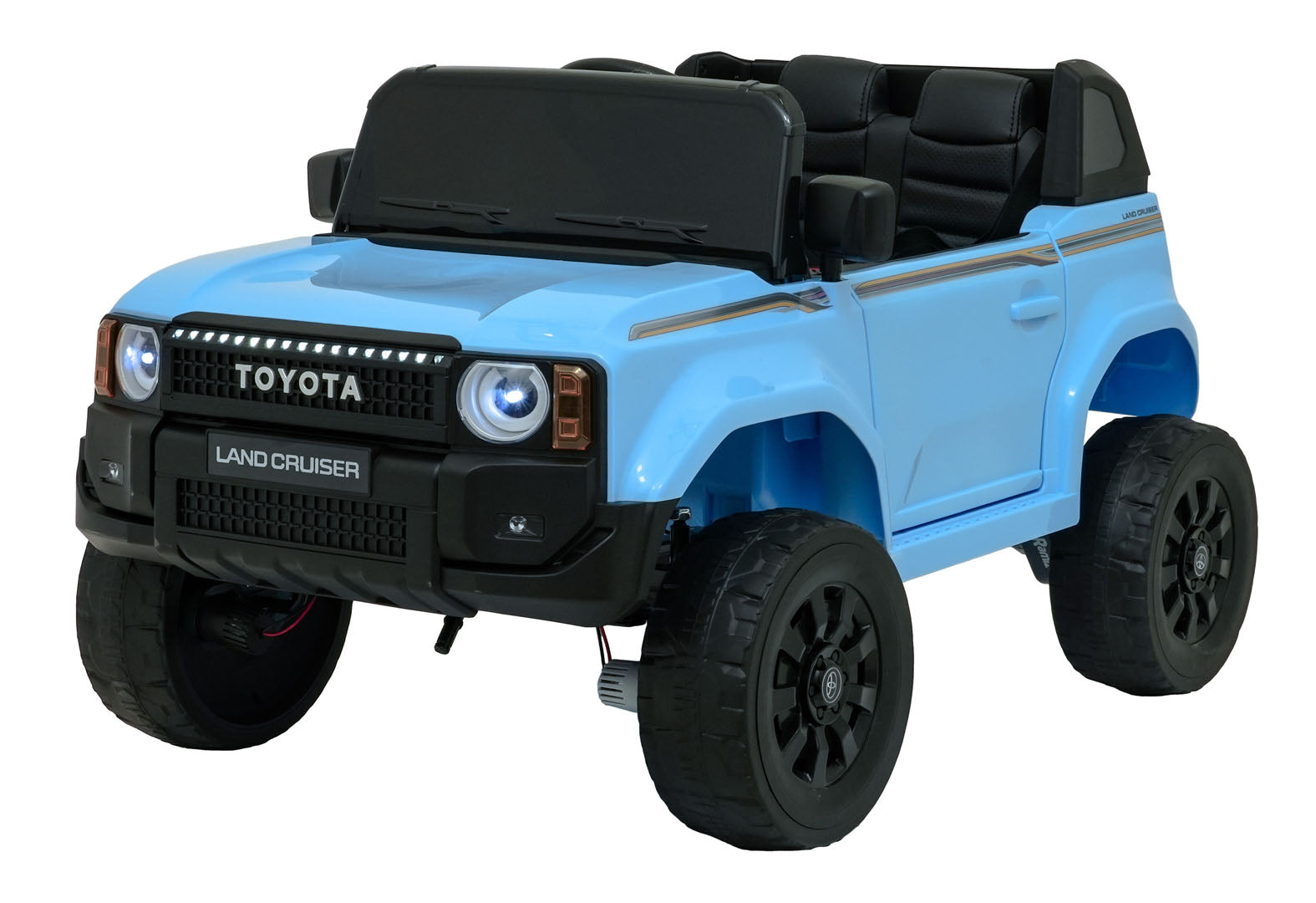 Licencirani auto na akumulator Toyota Land Cruiser PRADO 4x4 - plavi