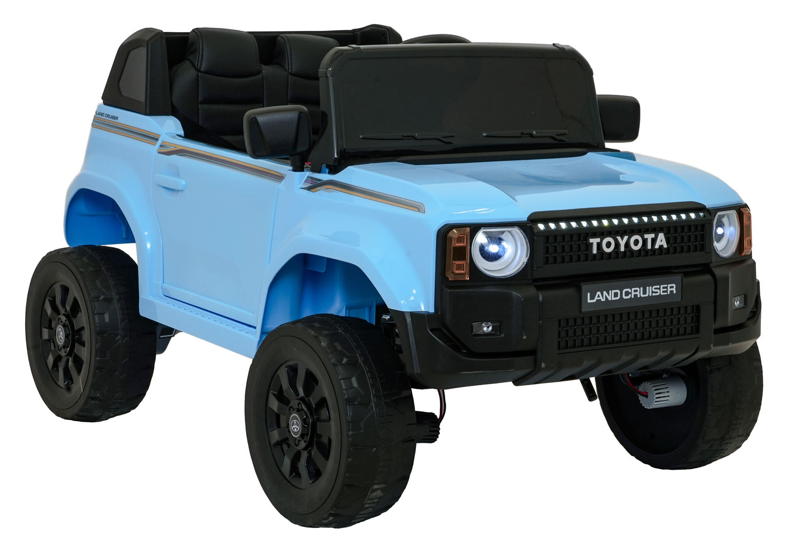 Licencirani auto na akumulator Toyota Land Cruiser PRADO 4x4 - plavi