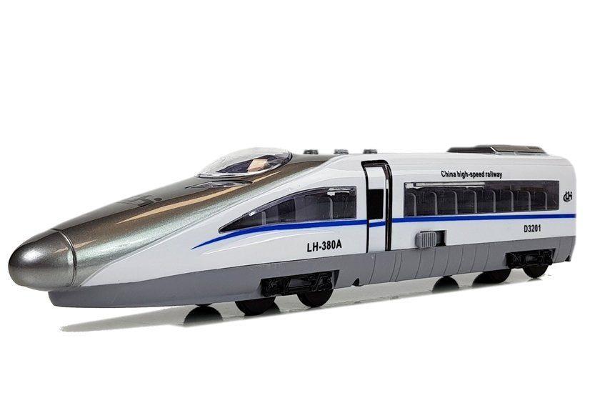 Pendolino Vlak na opružni pogon sa zvukom i svjetlima - bijeli