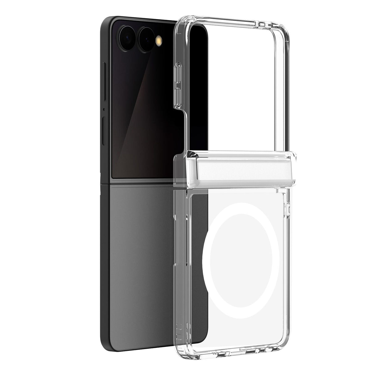DUX DUCIS maskica CLIN MAG kompatibilna s MagSafeom za SAMSUNG Z Flip 8 prozirna