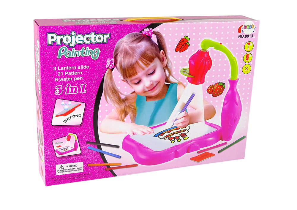 Projektor za crtanje u obliku cvijeta - rozi