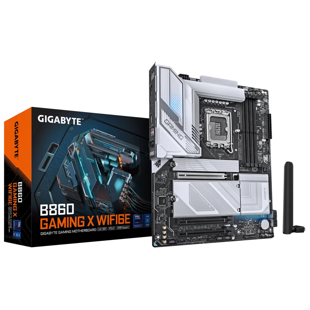 GIGABYTE B860 GAMING X WIFI6E matična ploča Intel B860 LGA 1851 (Socket V1) ATX