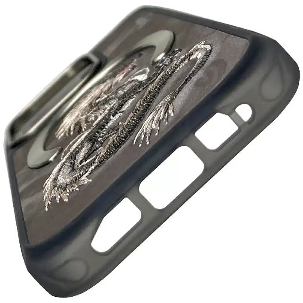 NIMMY DRAGON maskica kompatibilna s MagSafeom za iPhone 16 Pro Max siva