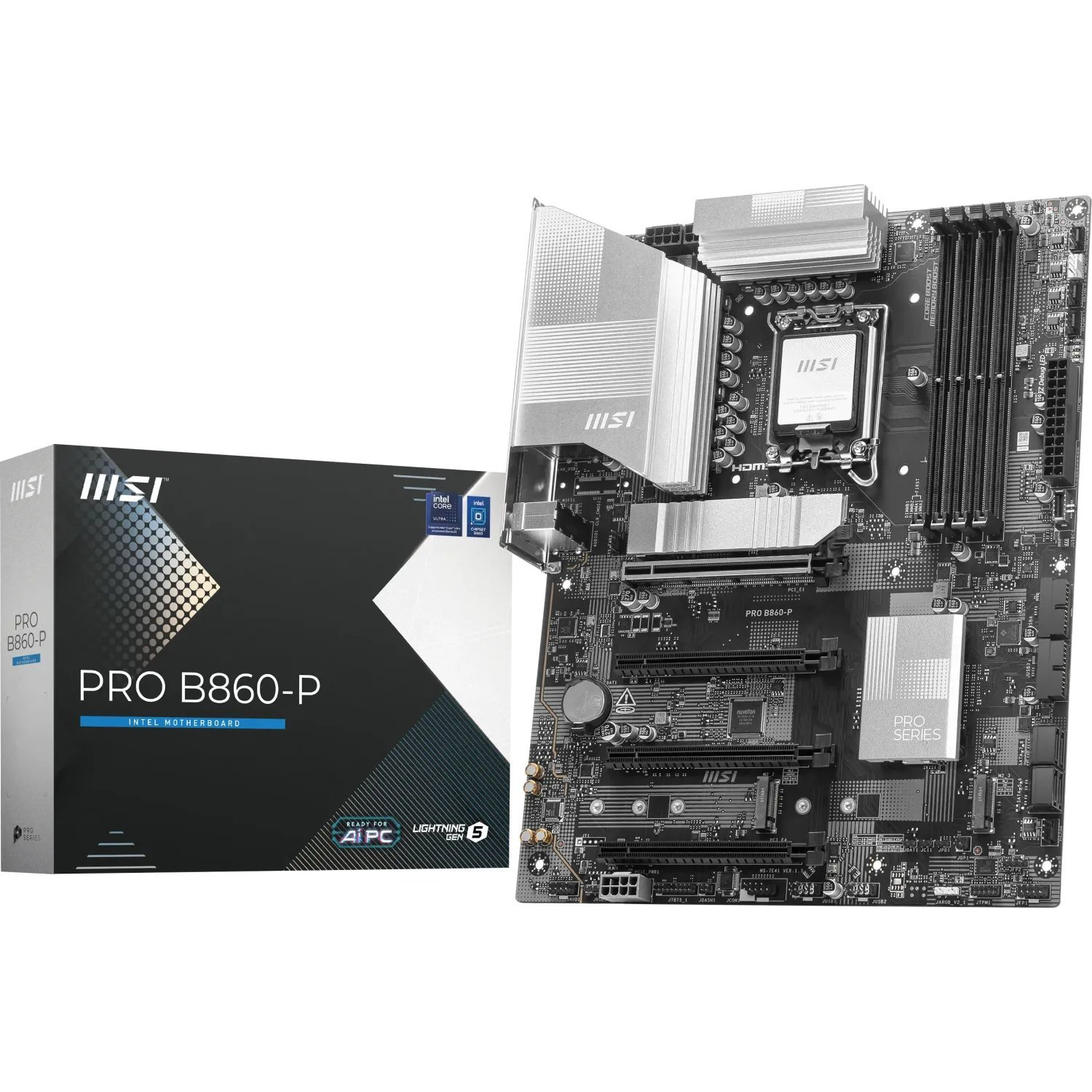 MSI PRO B860-P matična ploča Intel B860 LGA 1851 (Socket V1) ATX