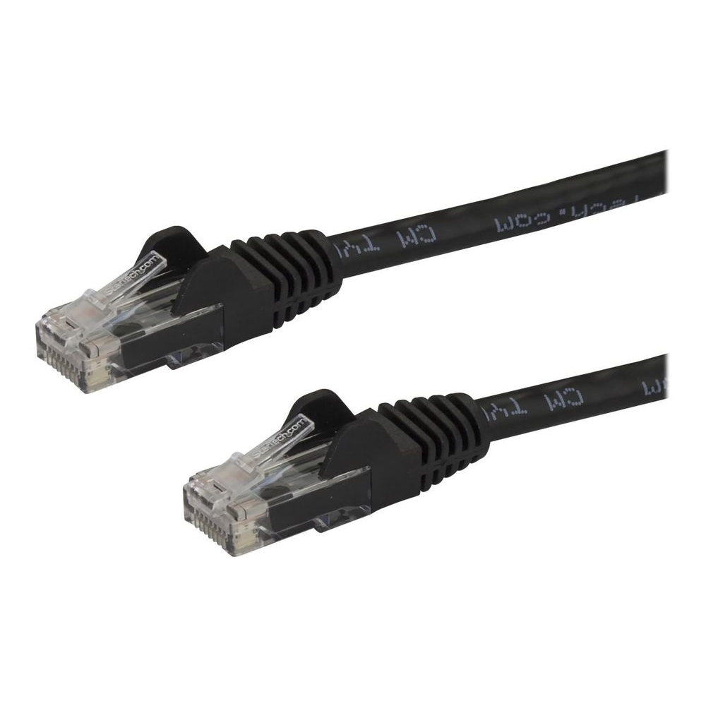 StarTech.com N6PATC10MBK kabel za umrežavanje Crno 10 m Cat6 U/UTP (UTP)