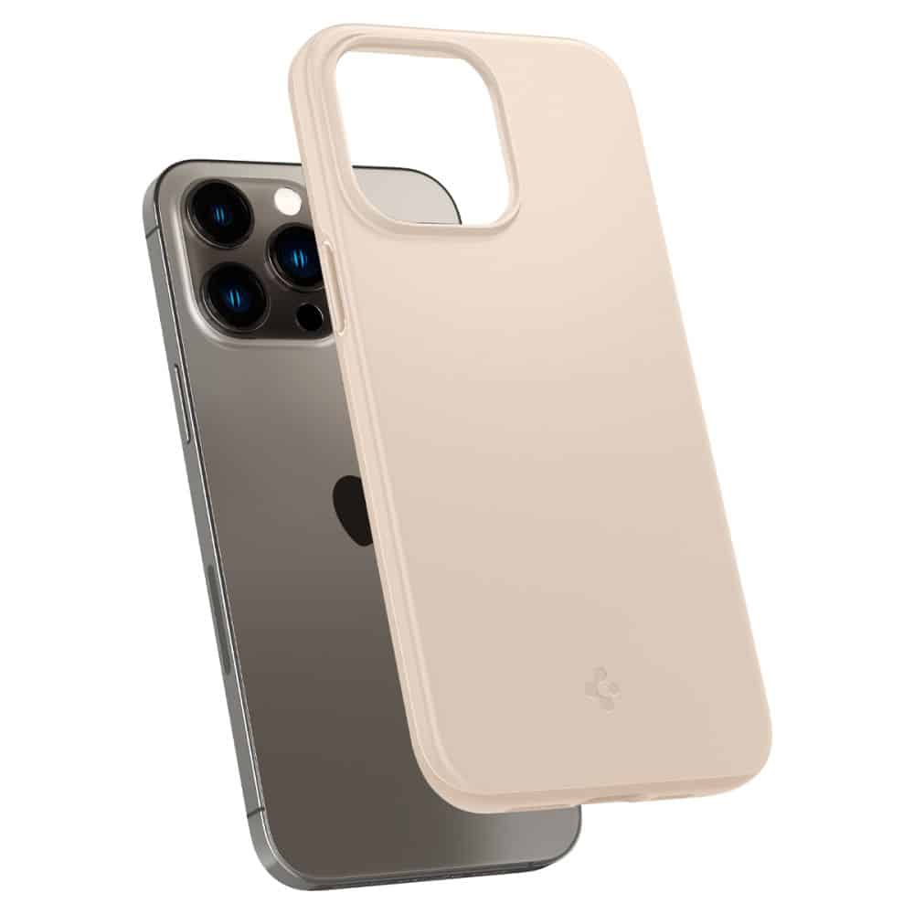 SPIGEN THIN FIT MASKA ZA IPHONE 14 PRO SAND BEIGE