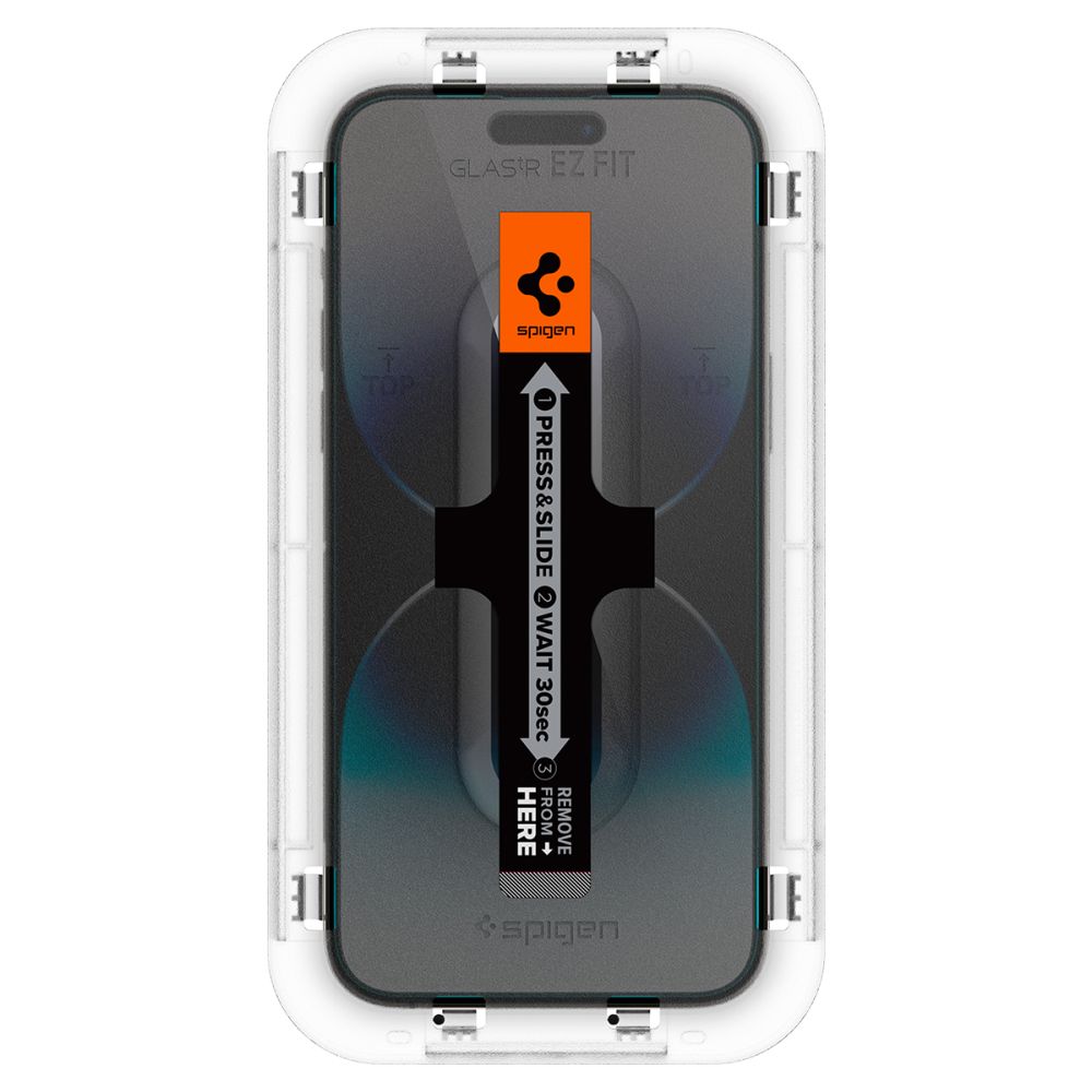 SPIGEN GLAS.TR EZ FIT KALJENO STAKLO 2-KOM ZA IPHONE 14 PRO MAX CLEAR
