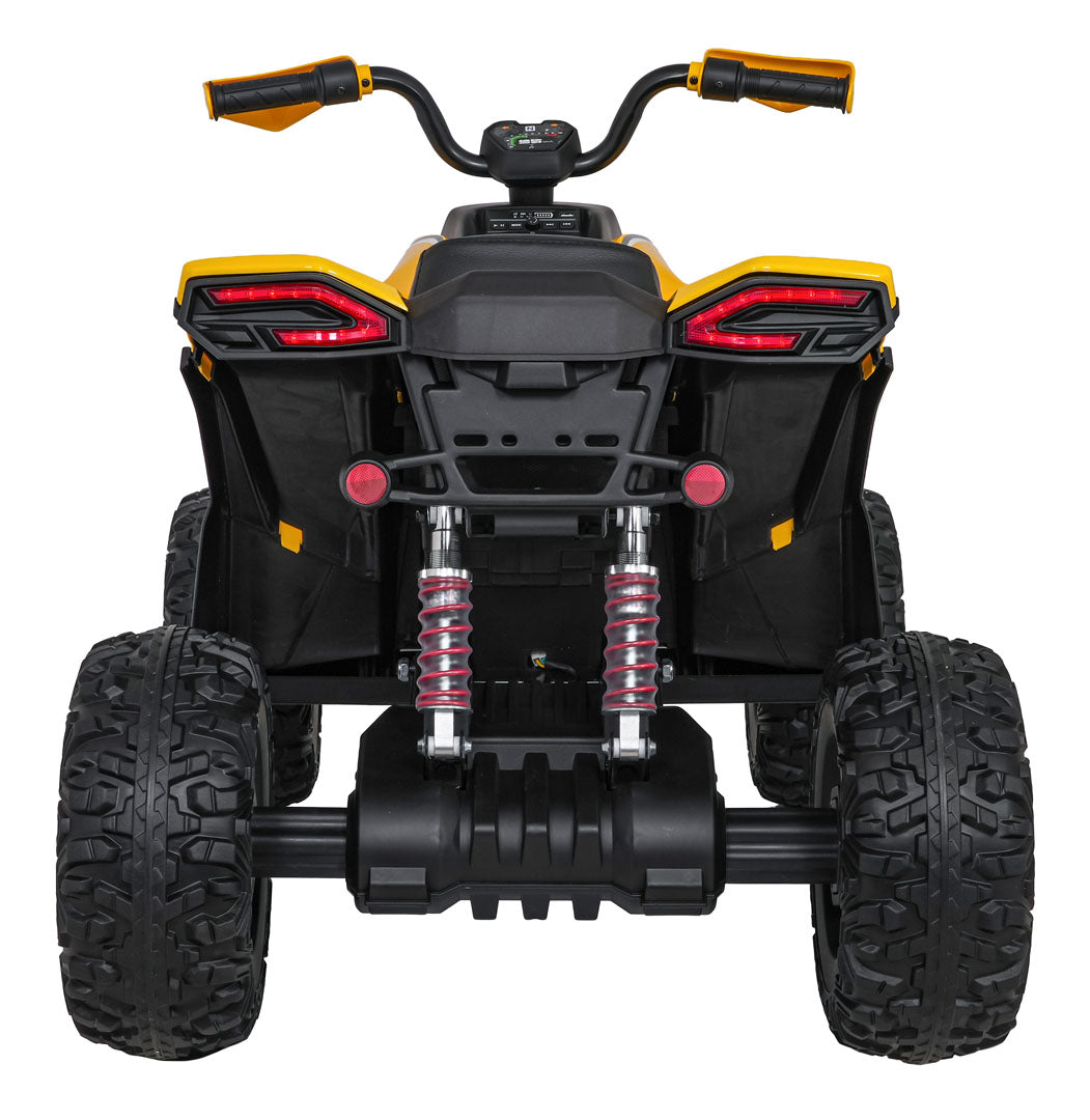 Quad na akumulator Fast Wheel 4x4 - žuti