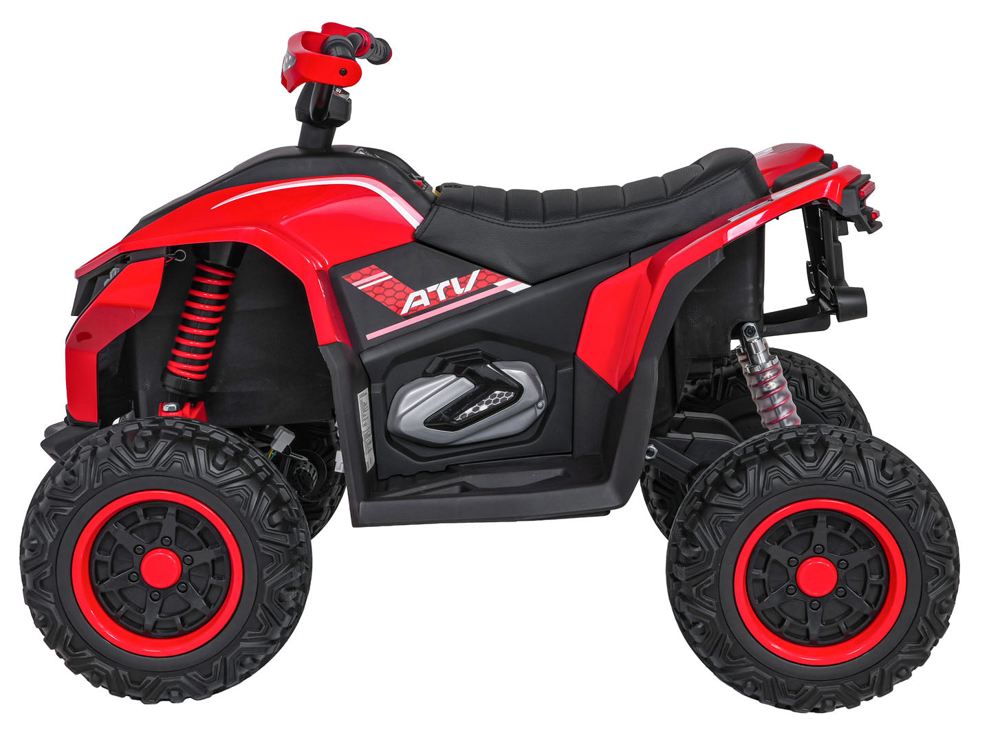 Quad na akumulator Fast Wheel 4x4 - crveni