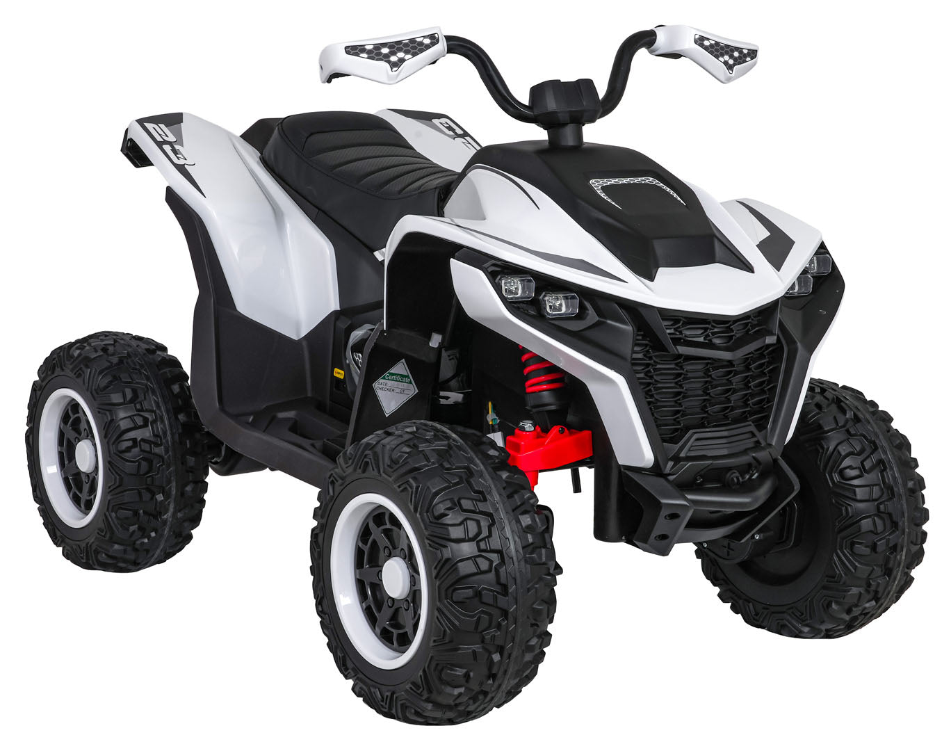 Quad na akumulator Fast Wheel 4x4 - bijeli