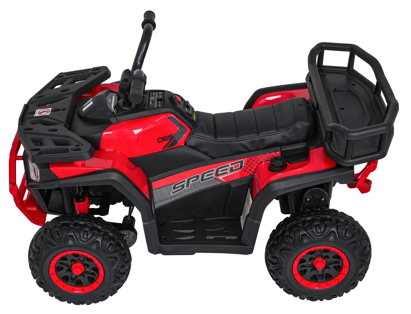 Quad na akumulator ATV Robust 01 4x4 - crveni