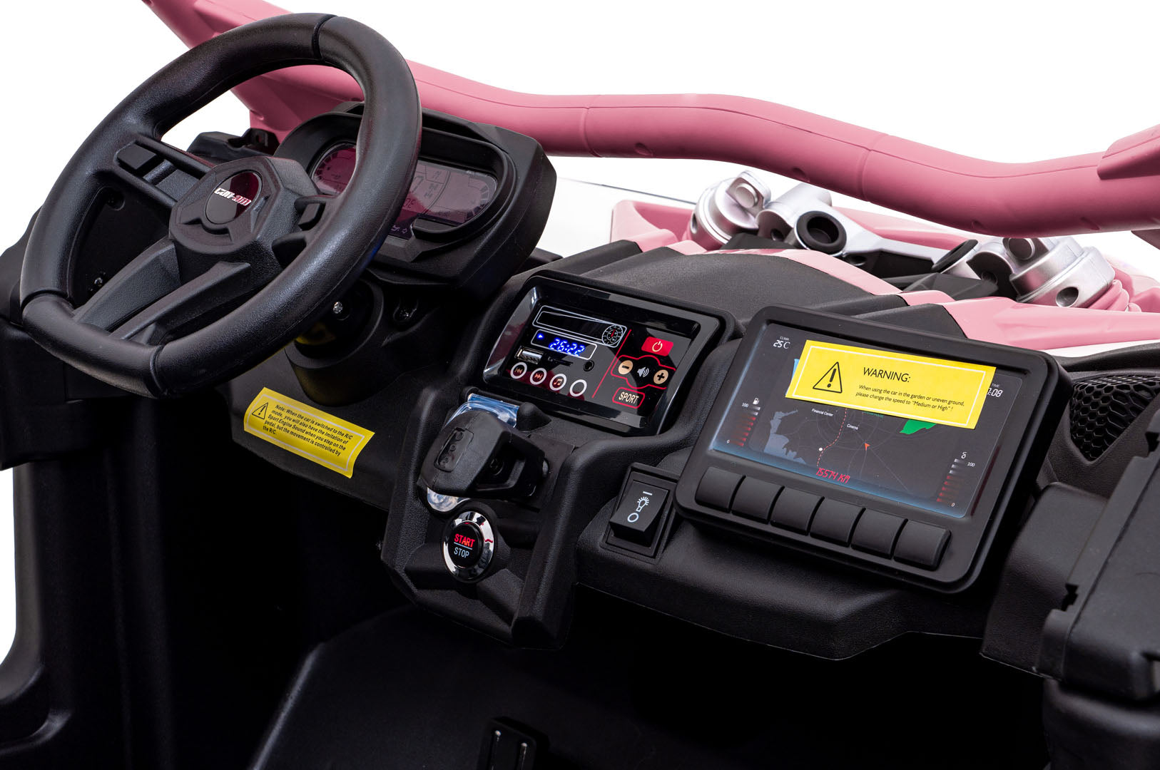 Buggy na akumulator Maverick Turbo RR STRONG - dvosjed - rozi