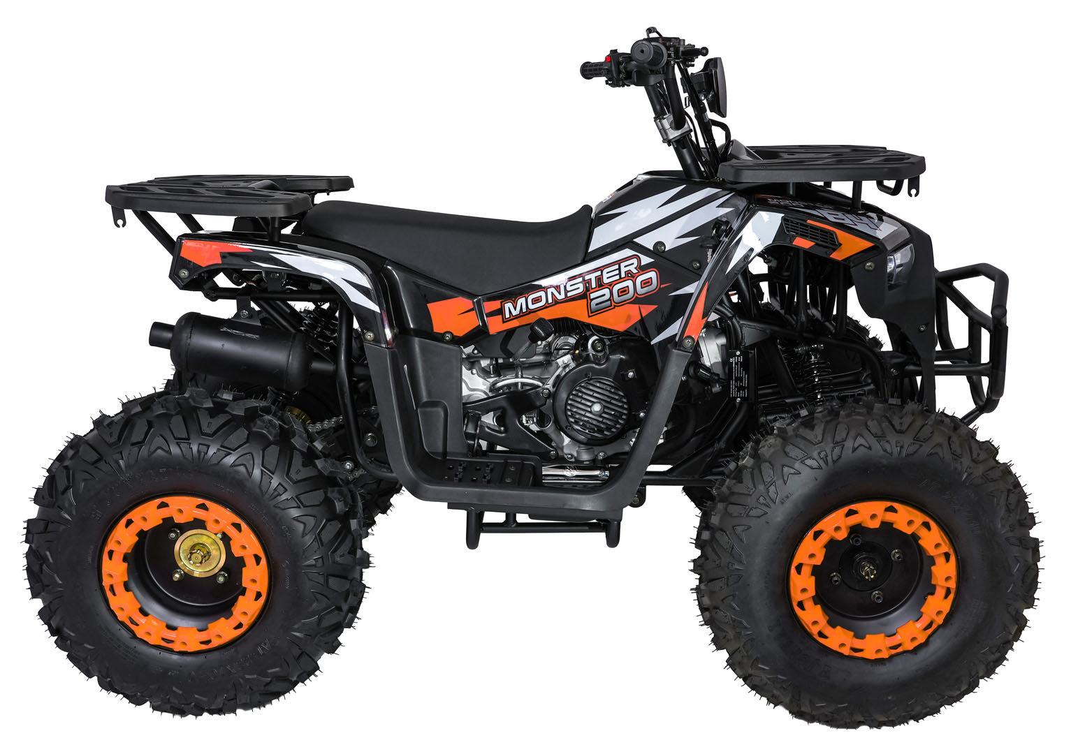 Quad na benzin MONSTER 200CC - narančasti