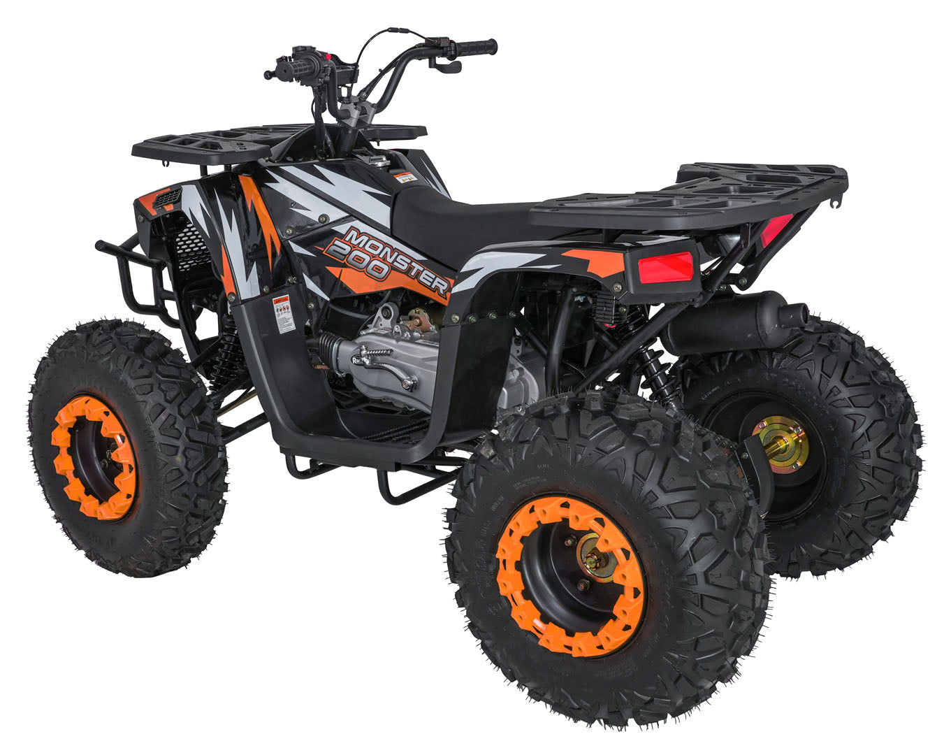 Quad na benzin MONSTER 200CC - narančasti