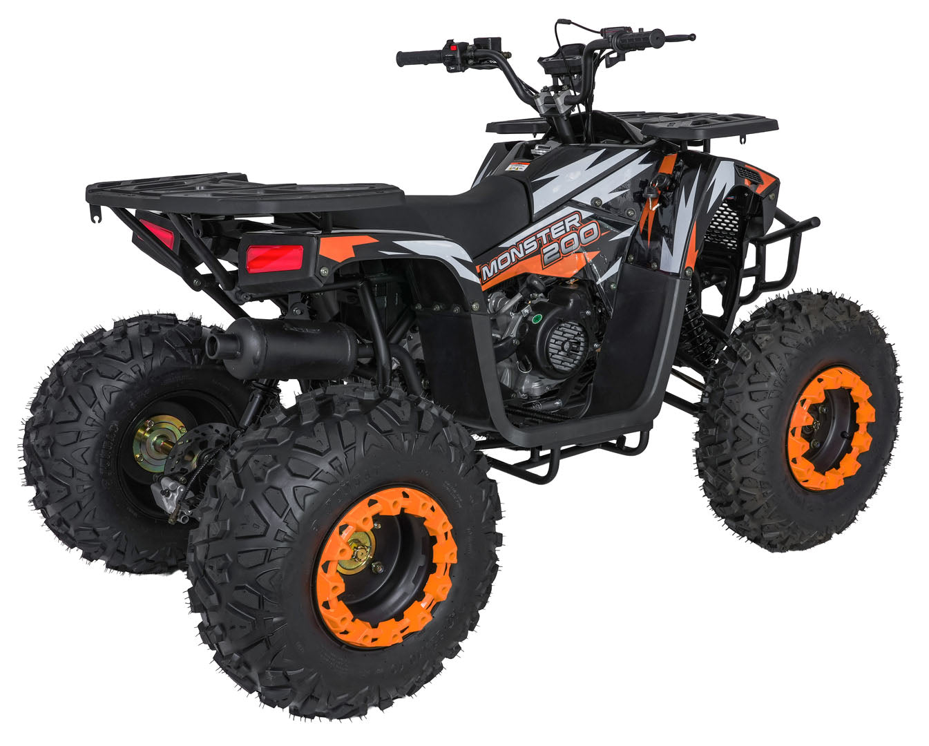 Quad na benzin MONSTER 200CC - narančasti