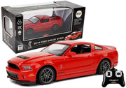 Auto na daljinsko upravljanje Ford Shelby Red 2.4 G - crveni