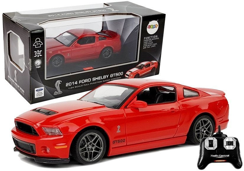 Auto na daljinsko upravljanje Ford Shelby Red 2.4 G - crveni