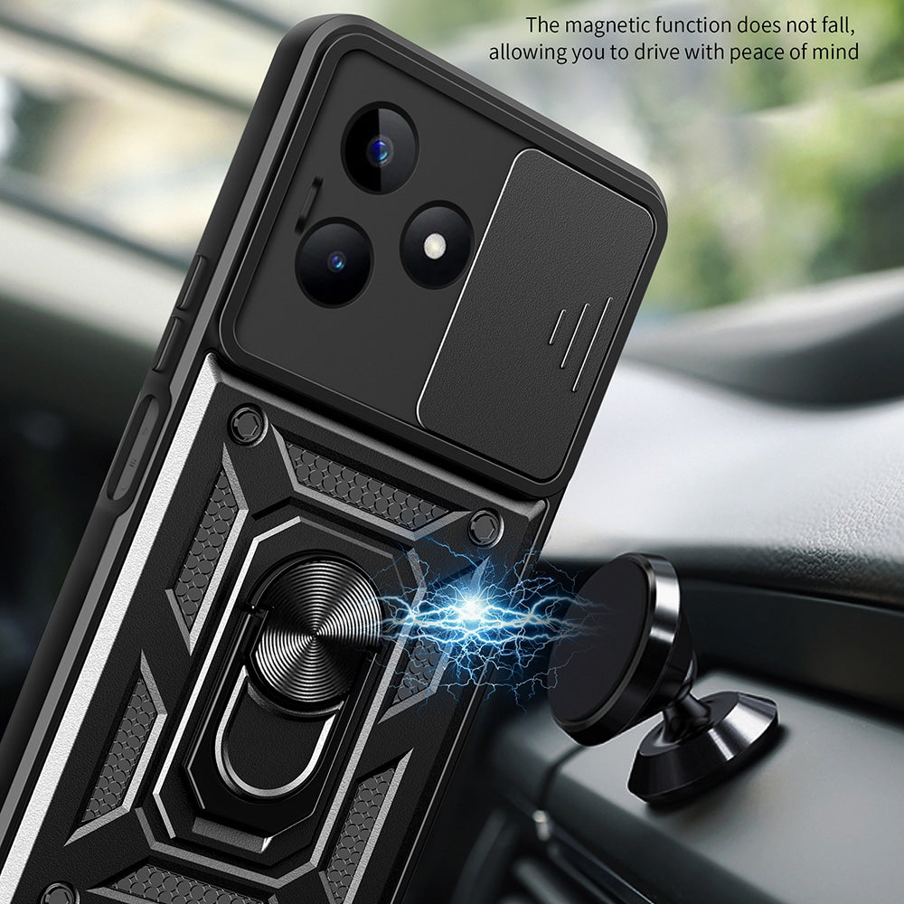 Techsuit – serija CamShield zaštitna maskica za Xiaomi Redmi Note 13 5G – crna