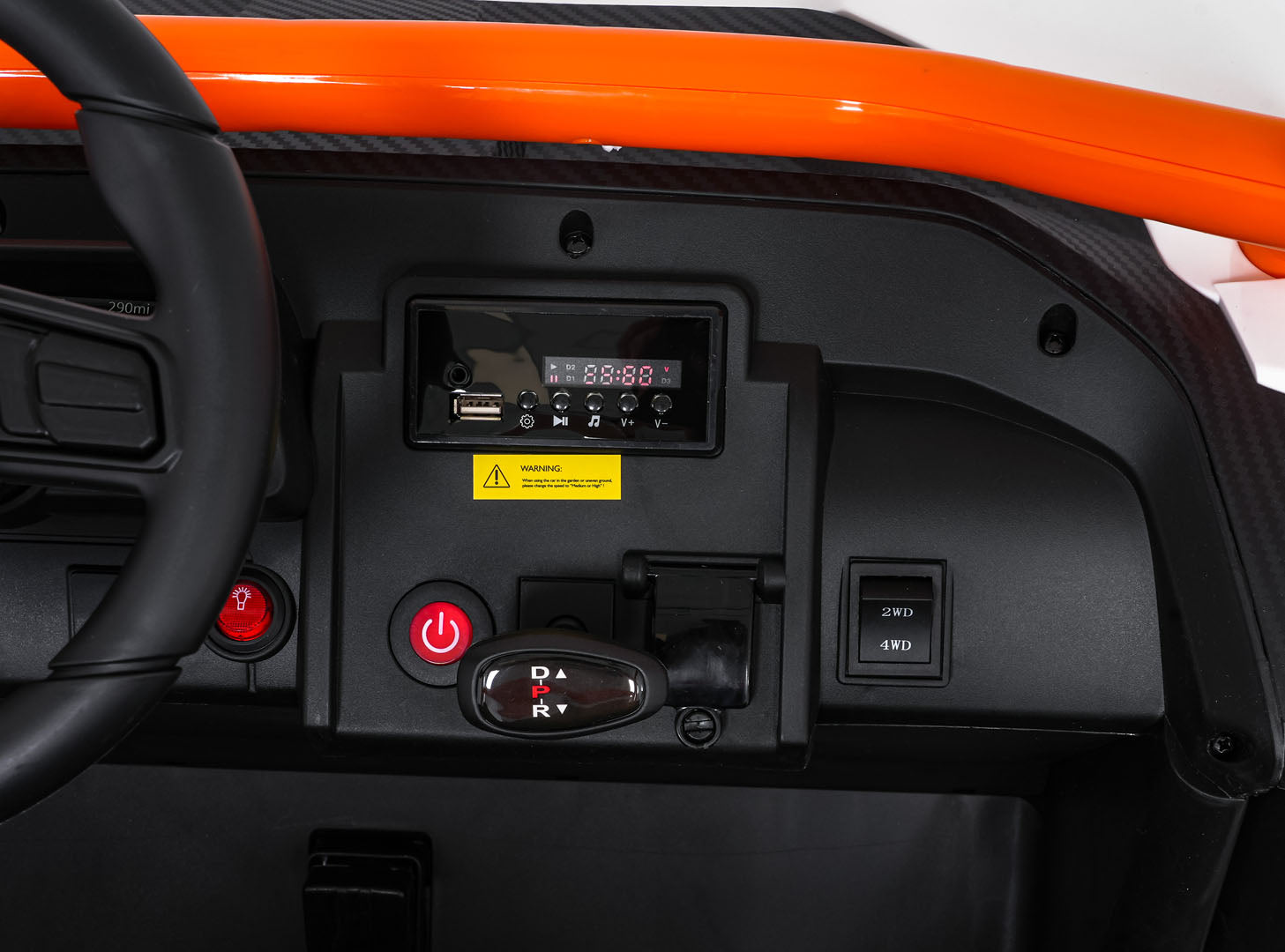 Buggy na akumulator RACING Road 2000 4x4 - dvosjed - bijeli
