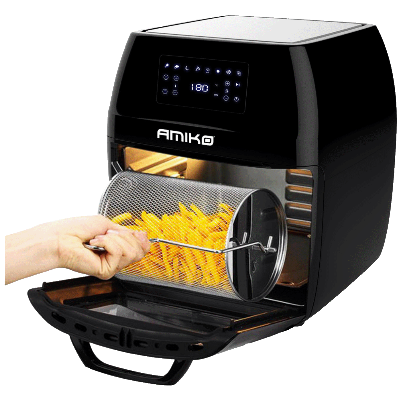 Amiko Friteza na vrući zrak sa grilom, 1700W, 12 lit., WiFi - A80 WiFi