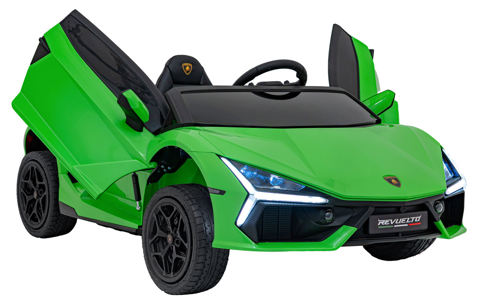 Licencirani auto na akumulator Lamborghini Revuelto XL STRONG - dvosjed - zeleni