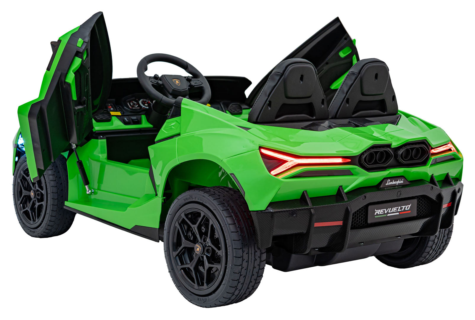 Licencirani auto na akumulator Lamborghini Revuelto XL STRONG - dvosjed - zeleni