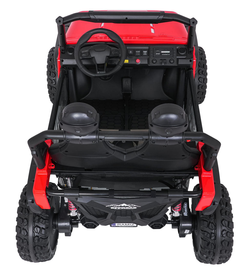 Buggy na akumulator PASSION 4x4 - dvosjed - crveni