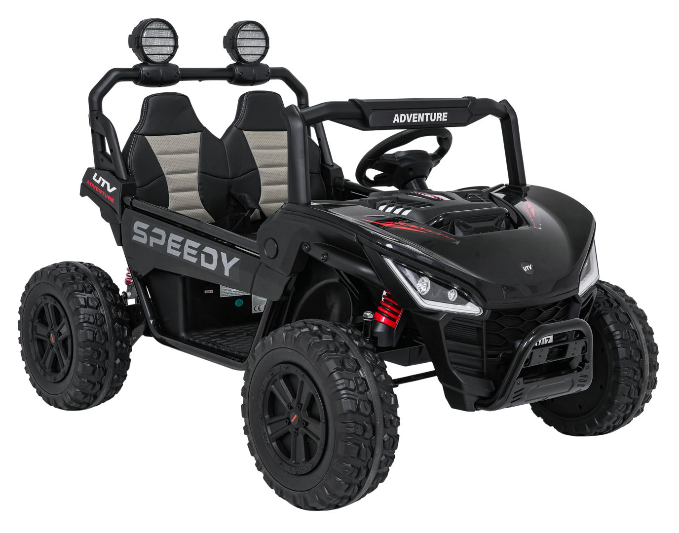 Buggy na akumulator SPEEDY 4x4 - dvosjed - crni
