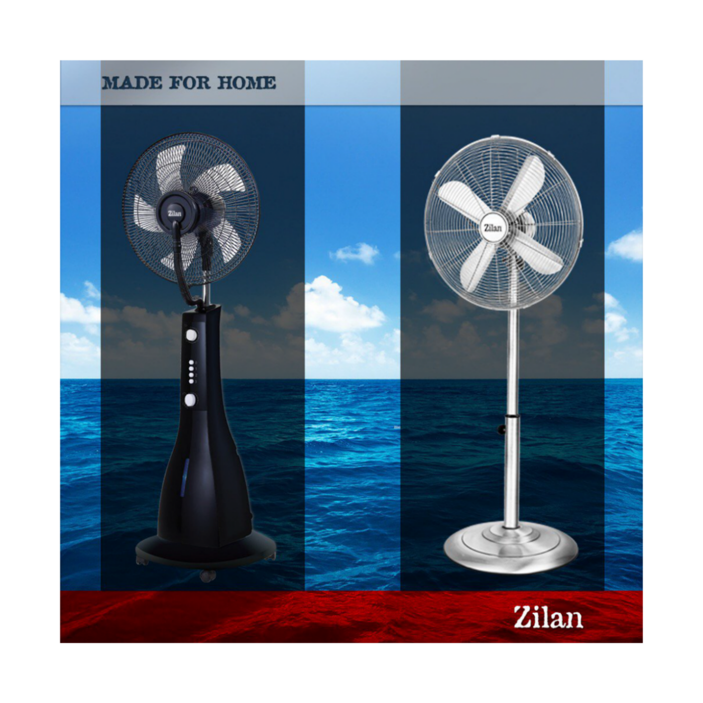Zilan Ventilator sa postoljem, promjer 40 cm, 50 W - ZLN1112