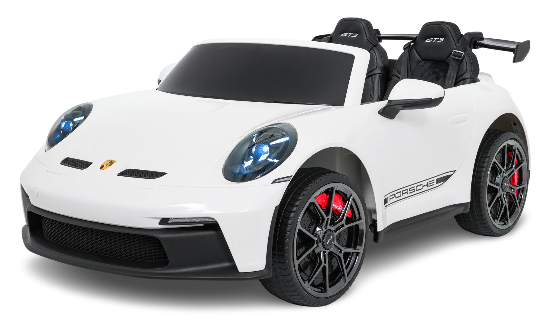 Licencirani auto na akumulator Porsche 911 GT3 STRONG - dvosjed - bijeli