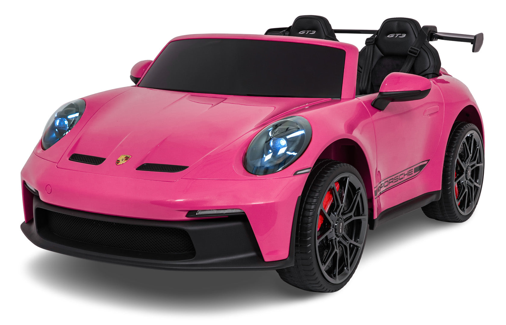 Licencirani auto na akumulator Porsche 911 GT3 STRONG MP4 - dvosjed - rozi