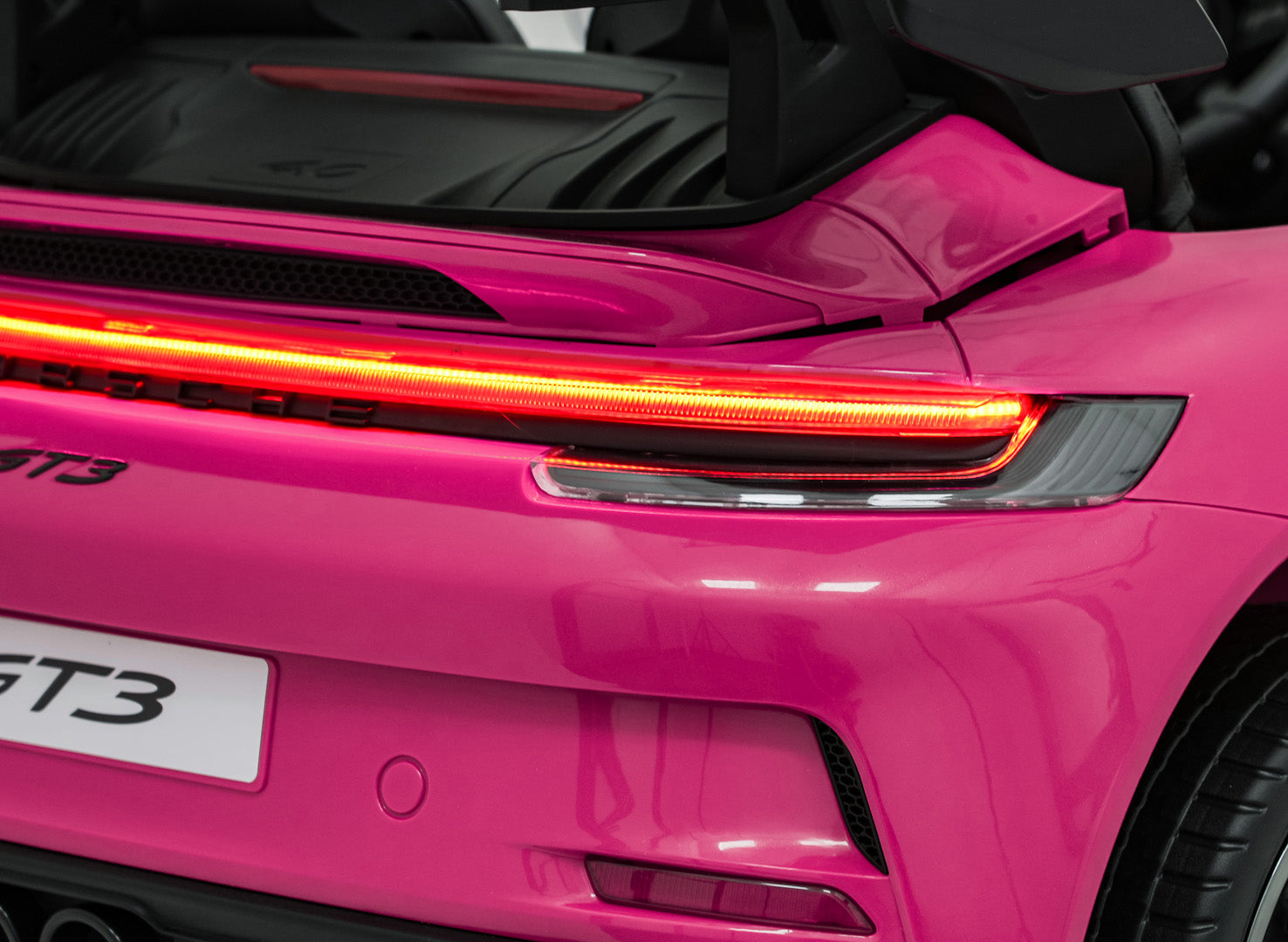 Licencirani auto na akumulator Porsche 911 GT3 STRONG MP4 - dvosjed - rozi
