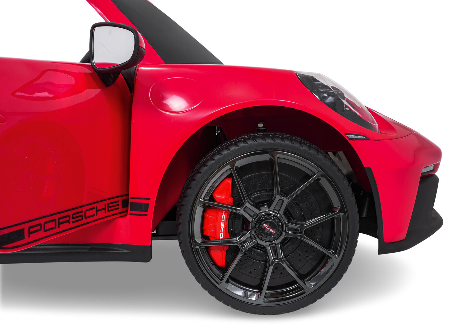 Licencirani auto na akumulator Porsche 911 GT3 STRONG MP4 - dvosjed - crveni
