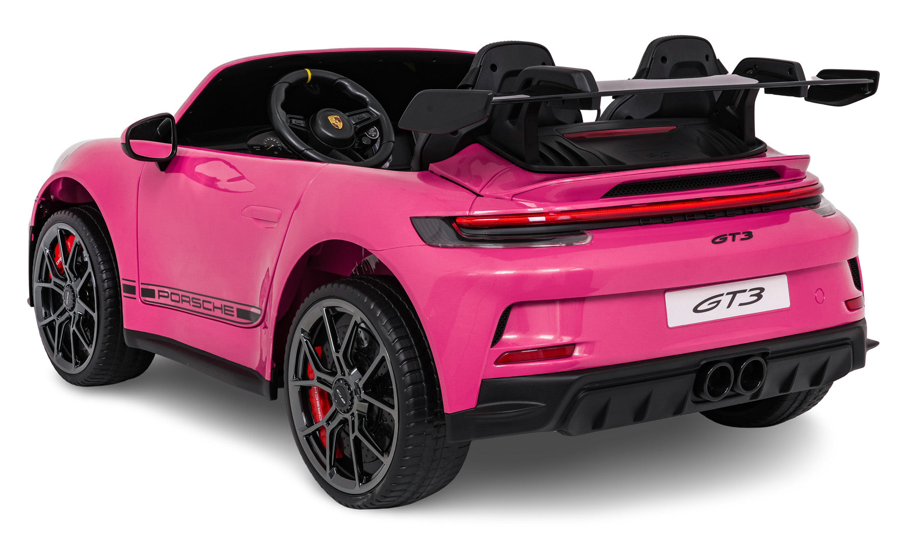 Licencirani auto na akumulator Porsche 911 GT3 4x4 STRONG MP4 - dvosjed - rozi