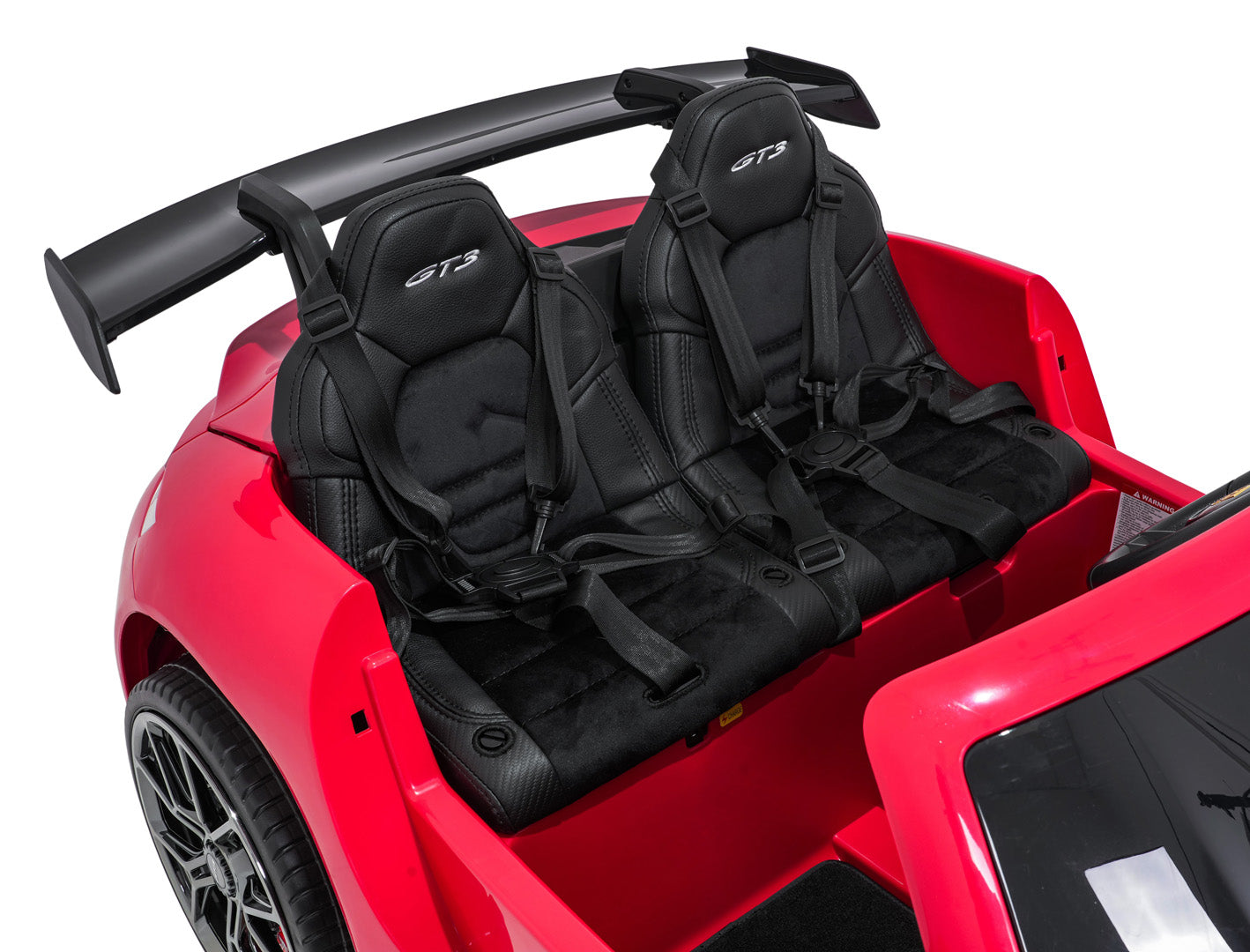 Licencirani auto na akumulator Porsche 911 GT3 4x4 STRONG MP4 - dvosjed - crveni