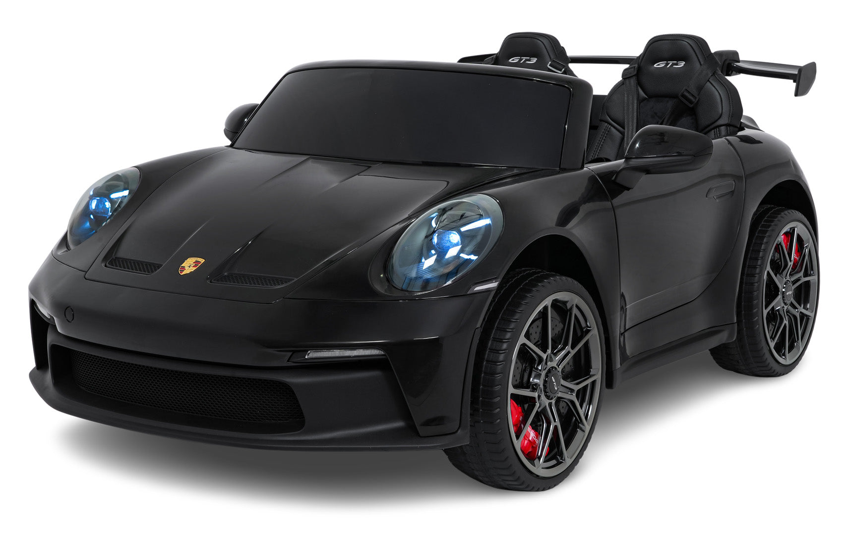 Licencirani auto na akumulator Porsche 911 GT3 4x4 STRONG MP4 - dvosjed - crni