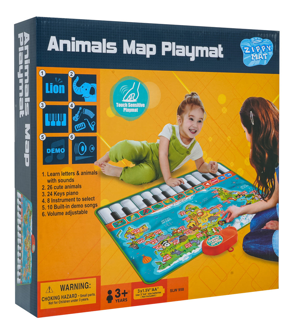 Interaktivna podloga s klavirom - Animal World