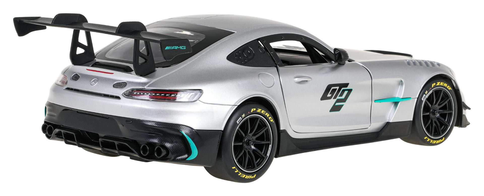 Licencirani auto na daljinsko upravljanje  1:14 Mercedes-AMG GT2 RASTAR - sivi