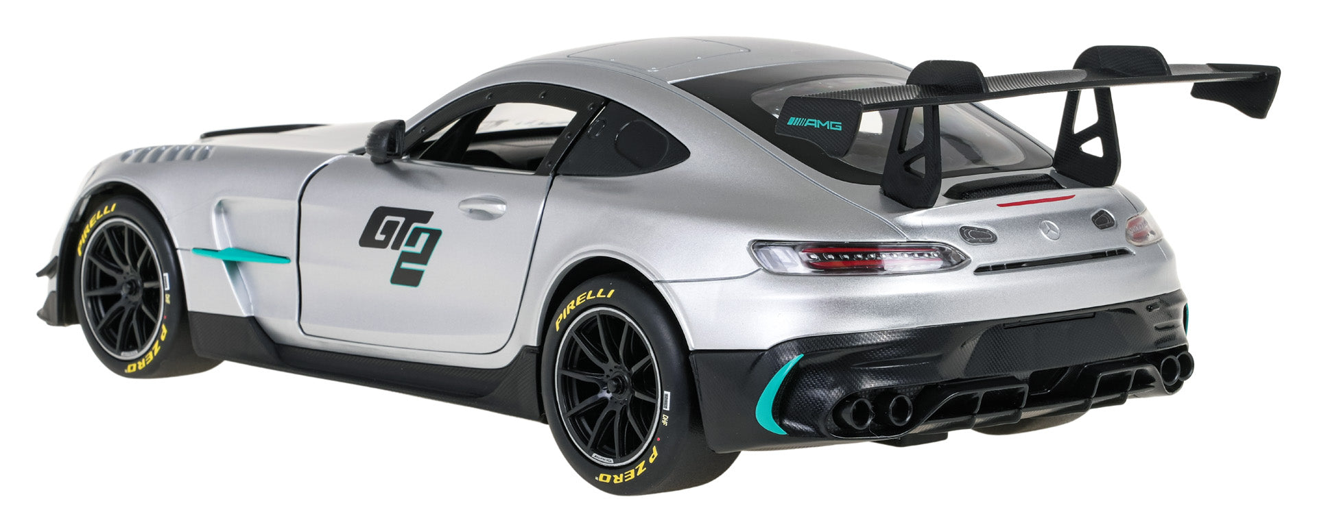 Licencirani auto na daljinsko upravljanje  1:14 Mercedes-AMG GT2 RASTAR - sivi