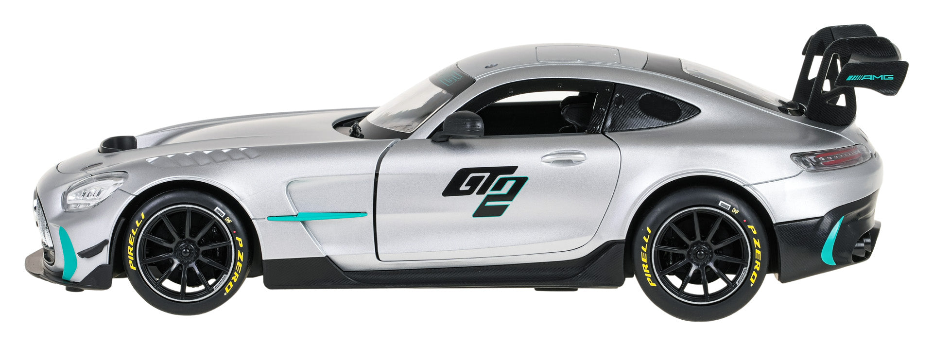 Licencirani auto na daljinsko upravljanje  1:14 Mercedes-AMG GT2 RASTAR - sivi